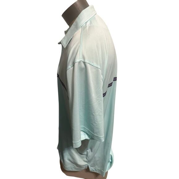 FootJoy Mens XXL Striped Short Sleeve Polo - Picture 2 of 7